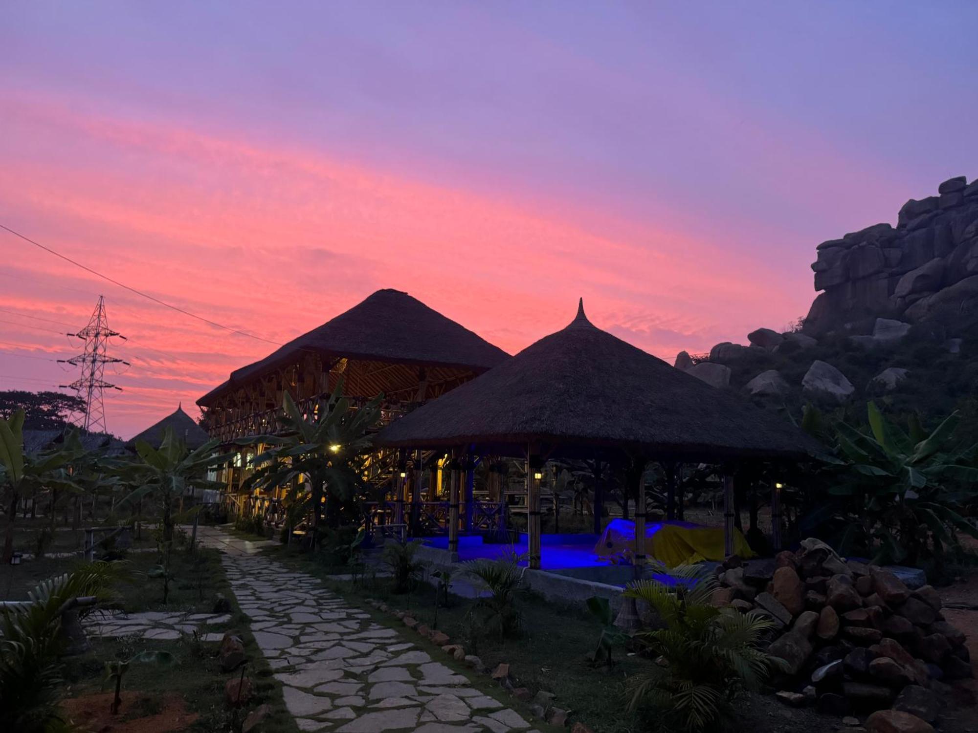 Hill Stone View Hampi Hotel Exterior photo